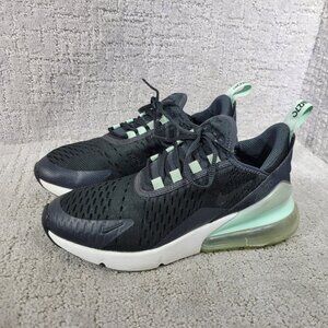 Nike Air 270 943345-024 Boys Size 5Y Off Noir Black Summit White Sneaker Shoes